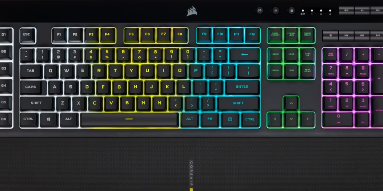 Corsair K55 RGB Pro Review